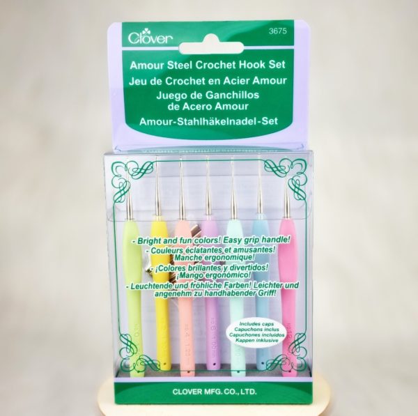 Clover Amour Crochet Hook Set 0.60-1.75mm