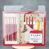 Tulip Etimo Red Crochet Hook with Cushion Grip Set