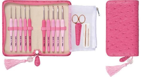 Tulip Etimo Rose Crochet Hook with Cushion Grip Set - Image 2